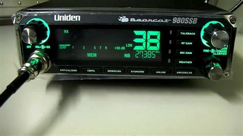Insert the 6-pin side of the adapter into the Bearcat <b>980</b> SSB6-pin microphone jack connection. . Uniden 980 ssb display replacement